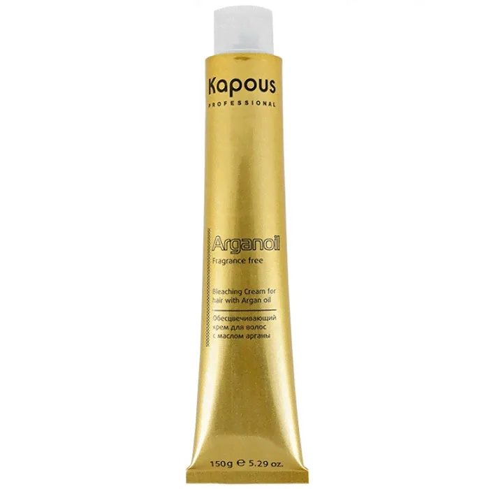 Обесцвечивающий крем с маслом арганы Kapous Arganoil Bleaching Cream
