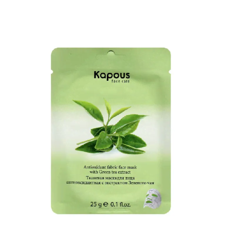 Kapous, Тканевая маска для лица антиоксидантная Face Care, 25 г