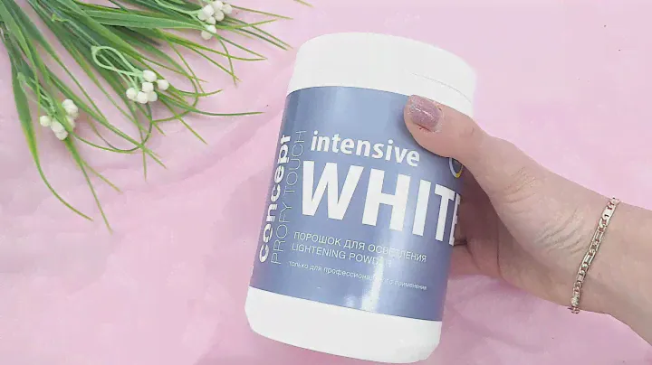 Осветляющая пудра для волос Concept Profy Touch Intensive White Lightening Powder