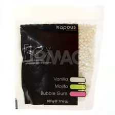 Воск для депиляции Kapous Flex Горячий полимерный Ваниль (500 г)