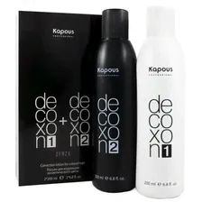 Лосьон для волос Kapous Decoxon 2 Faze для коррекции косметического цвета, 200мл х 2шт