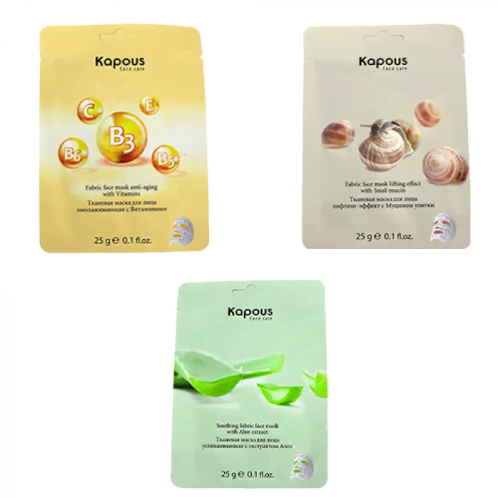 Тканевая маска для лица Kapous Face Sheet Mask-0