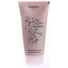 Kapous очищающий скраб для кожи головы серии pre treatment 150мл